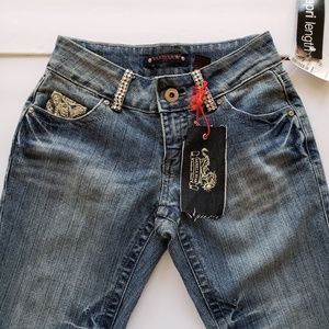 Vanilla Star Capri Jean Skinny Jean PK15 NWT
